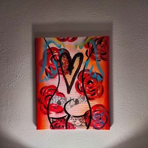 Cheeky Stitched Rose's Original Fine Art